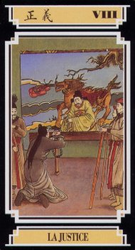 Carte du Tarot chinois