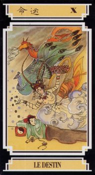 Carte du Tarot chinois