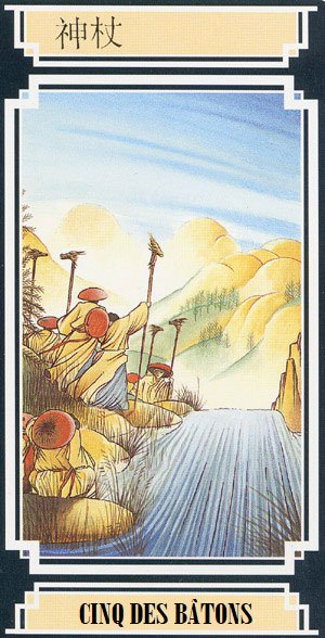 Carte du Tarot chinois