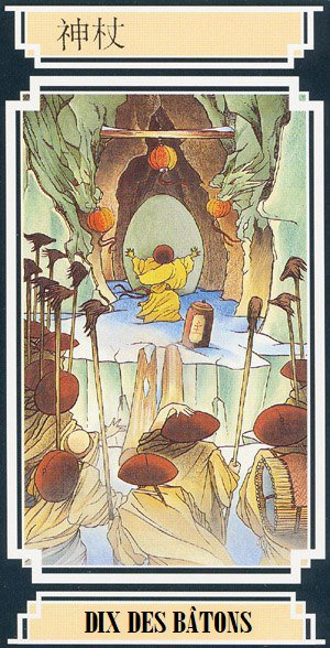 Carte du Tarot chinois
